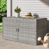 Gardeon Outdoor Storage Cabinet Box Deck Wicker Shelf Chest Garden Shed Tools