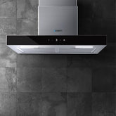 Devanti 600mm Range Hood 60cm Rangehood Glass Stainless Steel