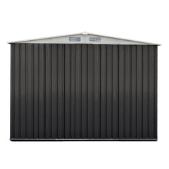 Giantz Garden Shed 2.58x2.07M w/Metal Base Sheds Outdoor Storage Double Door Tool