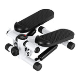 Everfit Mini Stepper with Resistance Rope Aerobic for Exercise Compact Home Workout White