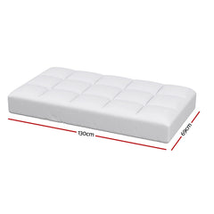 Giselle Bedding Baby Cot Pillowtop Mattress Topper 750GSM Bamboo Cooling Pad for Temperature Regulation, Machine Washable Bed Protector