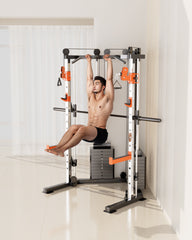 SmartFit C3 Max multi functional trainer smith machine with 130kgs pin loaded weights Machine with attachment