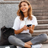 Laser Wired In-Ear Earphones with In-Line Controls Black