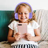 Laser Volume Limited ANC Kids Headphones Lilac