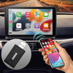 Laser Wireless CarPlay Dongle - Black
