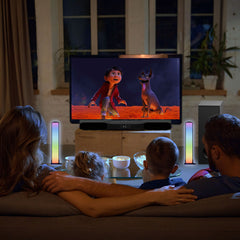 Laser RGB Gaming Soundbar with Subwoofer