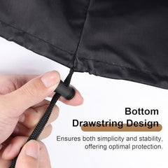 Water Dispenser Dustproof Cover, Suitable for Most Home Office Water Dispensers and Coolers - Black - Size 200*55*60cm