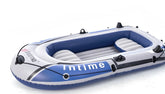 3-Person Inflatable Boat: Thick PVC Raft for Lakes/Pools – 238kg Capacity with Oars & Pump