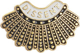 Enamel Pins - RBG Dissent Collar Pin & Female Justice Brooch