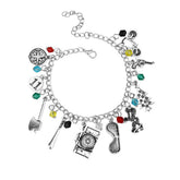 Stranger Things Charm Jewelry Necklace Bracelet Gift for Girls High Quality Silver Tone