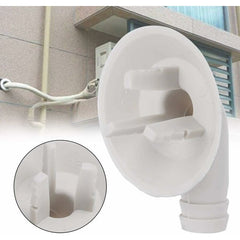 Air Conditioning Elbow Drain Nozzle, Air Conditioner Connector, Air Conditioner Adapter Outdoor Device Drain Water Pipe
