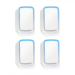 Air Purifier - Pack of 4 Plug-in Negative Ion Air Purifiers - Negative Ion Air Purifier - Home Air Purifier - Negative Ion Air Purifier - Deodorizer - Ionizer - Wit