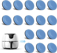 24 Piece Appliance Sliders - Furniture Protection - 19mm - Appliance Slider - Kitchen Appliance Sliders for Countertop Easy to Move and Space-Saving - Anti-Scratch - For Coffee Machines, Air Fryer, Pressure Cookers, Deep Fryer