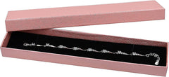 925 Sterling Silver Bracelet with Shiny White Zirconia Compatible with Women and Girls