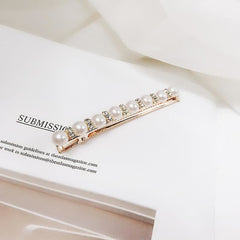 3pcs Pearl Studded Hair Clips Vintage Hair Clips Rhinestone Hair Clip Elegant Headpiece Creative Headpiece