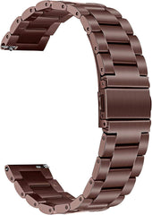 Band For Galaxy Watch 3 41mm Mystic Bronze, Solid Stainless Steel Watchband Quick Release Strap Women Wristband For Samsung Galaxy Watch3 41mm Smartwa