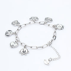 BT21 KPOP BTS Korean Version Cartoon Alloy Bracelet