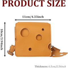 Storage Bag - Shoulder Bag - Mini Shoulder Bag - Cheese-shaped - Women's Fashion Bag (Square)