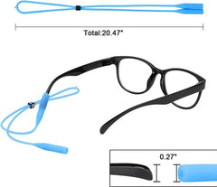 Adjustable Glasses Straps Glasses Holders 12 Pieces - Silicone Sunglasses Frame Straps - Glasses Holders