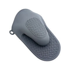 1Pc Silicone Oven Mitt, Heat Resistant Oven Gloves for Kitchen Cooking and Baking, Finger Protection Pot Holder