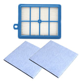 3 Pack Vacuum Cleaner HEPA Filter and Felt Pads Set Replacement Compatible with Z3347 ZUA3840 FC9088 FC9083 FC9087