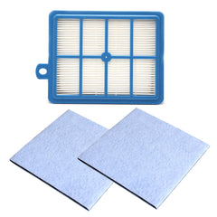 3 Pack Vacuum Cleaner HEPA Filter and Felt Pads Set Replacement Compatible with Z3347 ZUA3840 FC9088 FC9083 FC9087