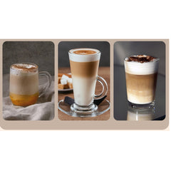 Portable Electric Milk Frother, Handheld Coffee Foam Maker for Lattes, Cappuccino, Hot Chocolate and Everyday Home Use, White