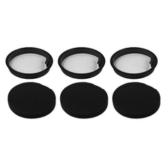 6Pcs Vacuum Filter Sponges Compatible with Eureka NEN0101 NEN0106 NEN110A NEN110B NEN110D Whirlwind Bagless Vacuum Cleaner