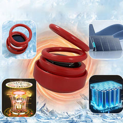 Car Heater, 12V Heated Windshield Fan Defroster for Vehicle Anti Icing, Kinetic Molecular Heater for Winter Driving