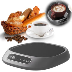 Coffee Mug Warmer for Desk, Electric Cup Warmer Plate with 3 Temperature Settings, Beverage Warmer Heating Plate for Coffee Milk Tea, for Office Home Use