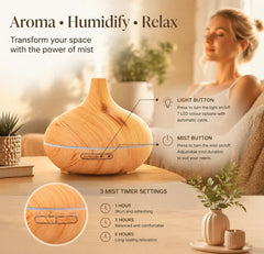 Onion Aroma Diffuser Pure White + Remote, 24V AU Plug, Home Decor Gift