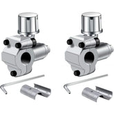 2 Pieces BPV-31 Perforated Valve, Air Conditioning Replacement Valve Compatible with Outer Diameter Pipes, 0.25 Inch, 0.3125 Inch, 0.375 Inch