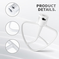 Replacement K45B Coated Flat Beater for Kitchenaid Stand Mixer, Compatible with 4.5 QT Tilt-Head Stand Mixer KSM90,K45