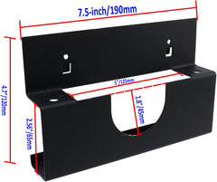 Angle Grinder Holder Fits 3/8" Square Hole Pegboard Heavy Duty Angle Grinder Tool Rack Metal Pegboard Accessorie for Craft Workshop, Office and Home