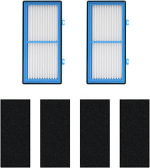 AER1 Filter Replacement for Holmes Air Purifier HAPF30AT HAP242-NUC, Odors Dust VOCs Remover, Total Air 2 True HEPA 4 Carbon Booster, 1.2 x 10 x 4.6 Inches