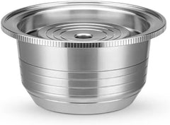 Reusable Coffee Capsule, Stainless Steel Refillable Coffee Pod Brewing Espresso 230ML/8OZ,V-ertuoline Metal Pod Coffee Pod Compatible for Ne-spreso Ver-tuoline GCA1 De-longhi ENV135S