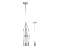 Stainless Steel Handheld Electric Milk Frother, Portable Frother for Cappuccino & Frappe