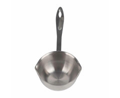 Butter Warmer Pot, Flat Induction Bottom Stainless Steel Mini Hot Milk Saucepan, 150ml