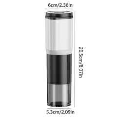 Electric Coffee Grinder - Rechargeable Coffee Mill, Compact Grinder for Office & Travel