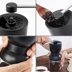 Manual Coffee Grinder - Adjustable Ceramic Burr Grinder for Drip & Espresso Coffee