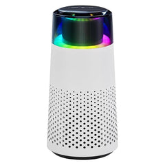 Mini Air Purifier with HEPA Filter for Small Spaces, White
