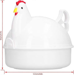 Animal Shaped Microwave Egg Cooker, Mini Egg Boiler for Household Cooking