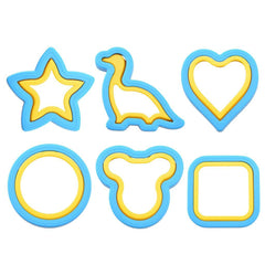 Plastic Sandwich Maker Bread Moulds Lunch Sandwich Cutters