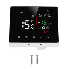 Touch Screen Wall Thermostat Temperature Controller for Water Floor Heating AC90-240V