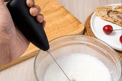 Electric Milk Coffee Foamer Frother Egg Beater Whisk Mixer Blender Kitchen Tool