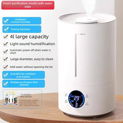 Household Humidifier - Quiet for Bedroom, Small with Large Spray Output, Suitable for Air Conditioning Rooms, Pregnant Women, Babies, and Aroma Diffuser