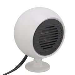 Car Heater Constant Temperature Low Noise Wide Angle 360° Adjustable Car Heater Fan White 24V