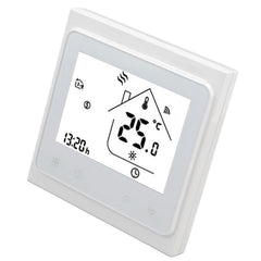 Smart Thermostat for Zigbee Mobile Phone App Voice Control Smart Remote Water Heating Thermostat AC 95‑240V White