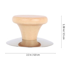 2pcs Pot Lid Knob Kitchen Cookware Replacement Pan Pot Knob Lid Knob Cap Handles