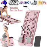 Abdominal Exercise Board Push Up Board Pilates Reformer Set Fitness Equipment
